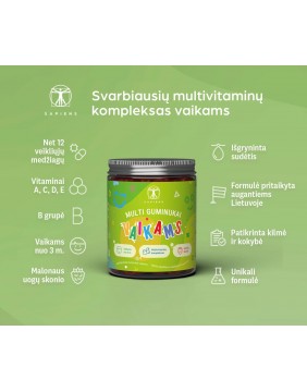 SAPIENS Multi Guminukai vaikams
