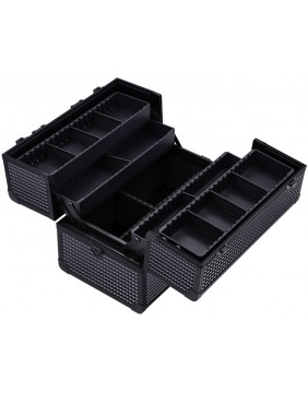 Lagaminas kosmetikos priemonėms, juodas OSOMP8350BL