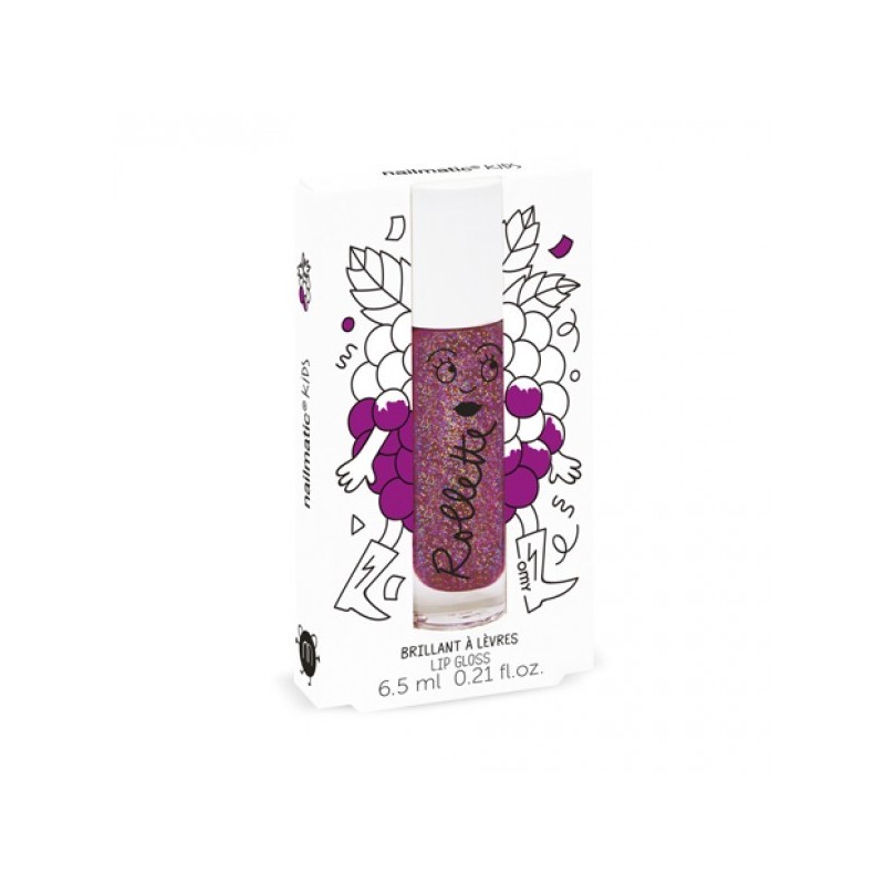 BLACKBERRY Rollette Lip Gloss Gervuogių skonio lūpų blizgesys, 6.5ml