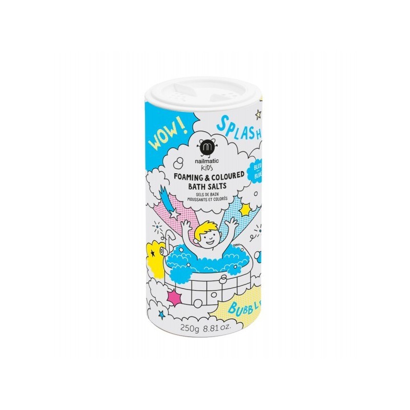 BLUE SALTS Foaming & Coloured Bath Salts Putojanti mėlyna vonios druska, 250g