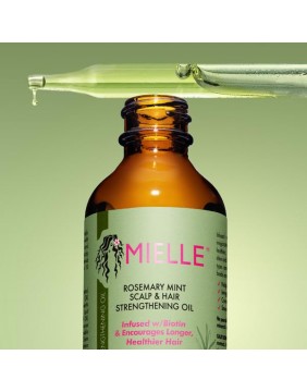 ORGINALUS Mielle Rosemary Mint Scalp & Hair Strength, Atstatantis plaukų aliejus 59ml