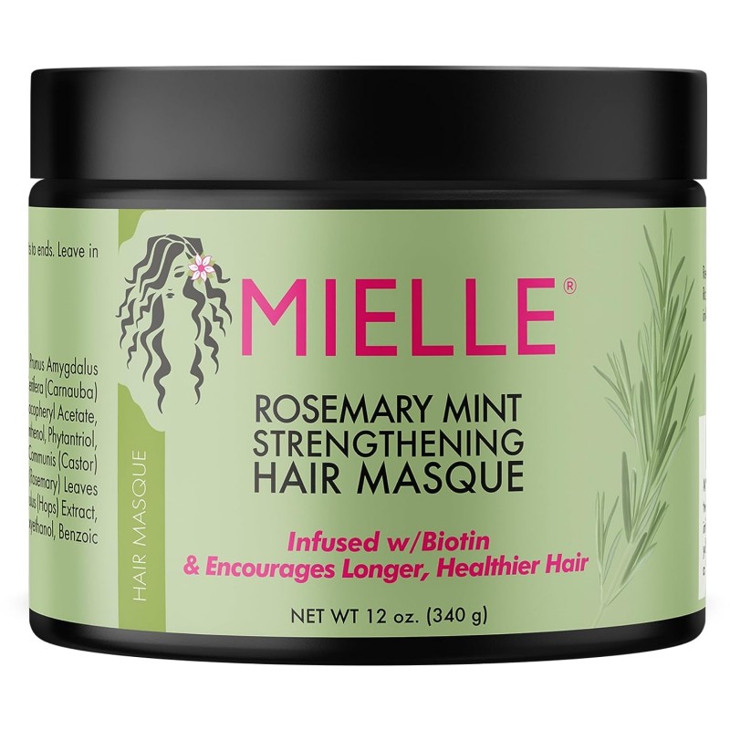 Plaukų kaukė Mielle Rosemary Mint Strengthening, 340 gr