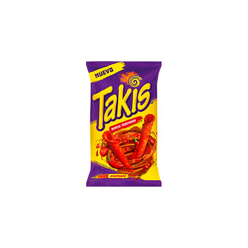 Kukurūzų traškučiai TAKIS (NINJA TERIYAKI), 90g