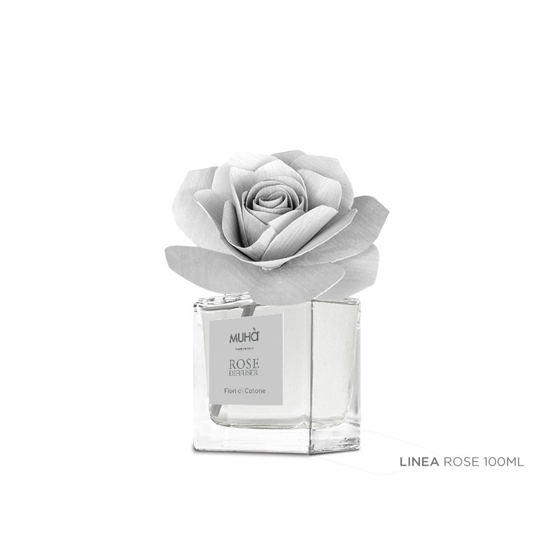 Namų kvapas MUHA Rose Fiori di Cotone 100ml