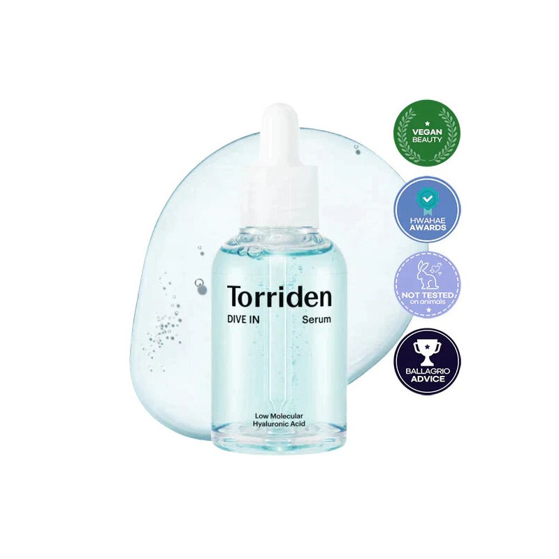 Torriden DIVE-IN Low Molecule Hyaluronic Acid Serum - hialurono rūgšties serumas