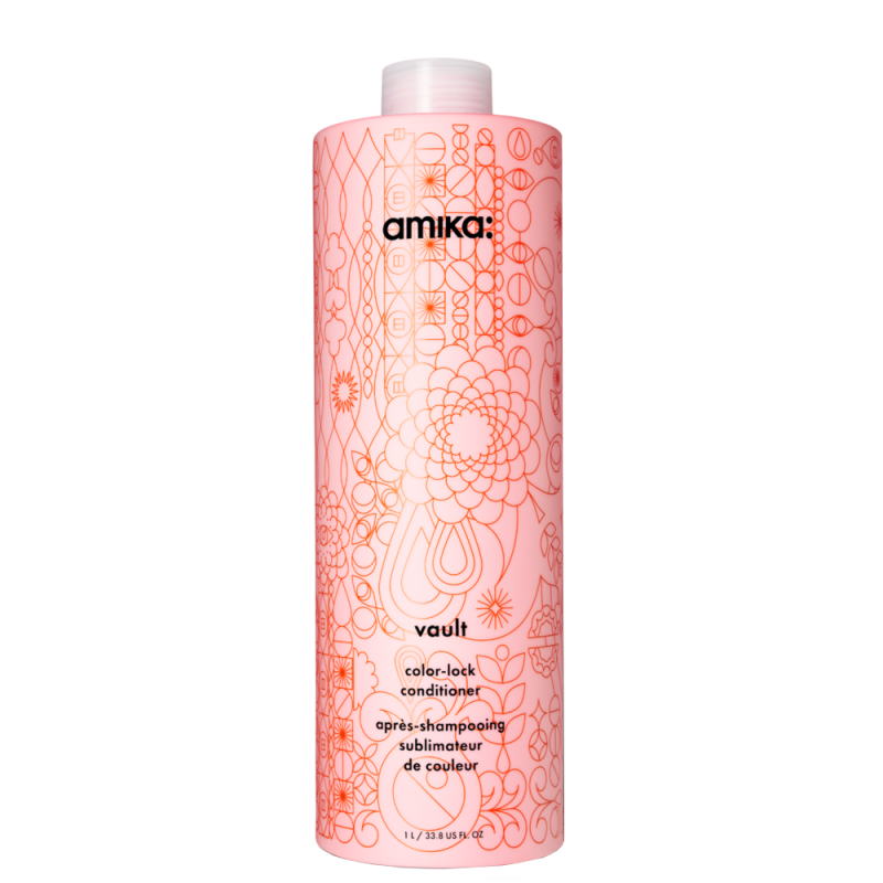 AMIKA plaukų spalvą palaikantis kondicionierius 1000ml – vault color-lock conditioner