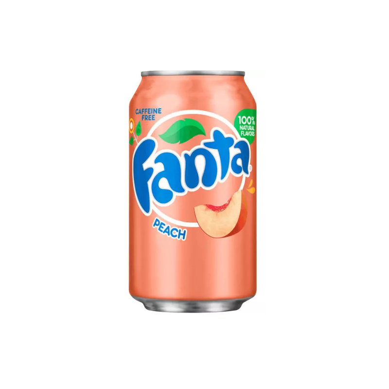 Gazuotas gaivusis gėrimas FANTA (PERSIKŲ SK.), 355ml