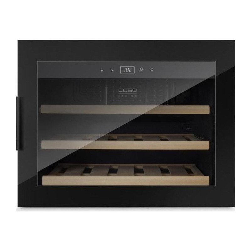 Caso | Wine cooler | WineSafe 18 EB | Energy efficiency class G | Built-in | Bottles capacity 18 bottles | Cooling type Compres