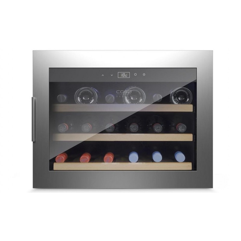 Caso | Wine cooler | WineSafe 18 EB | Energy efficiency class G | Built-in | Bottles capacity Up to 18 bottles | Cooling type C