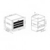 Caso | Wine cooler | WineSafe 18 EB | Energy efficiency class G | Built-in | Bottles capacity Up to 18 bottles | Cooling type C