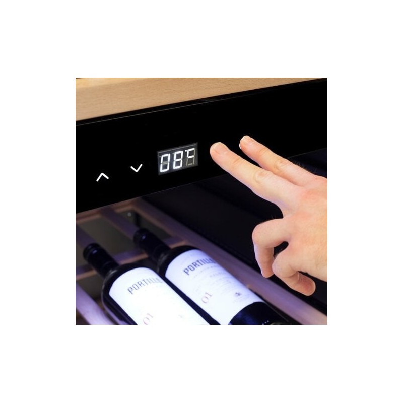 Caso | Smart Wine Cooler | WineExclusive 66 | Energy efficiency class G | Free standing | Bottles capacity bottles | Cooling ty