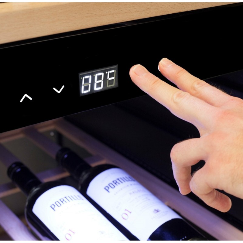 Caso | Smart Wine Cooler | WineExclusive 38 | Energy efficiency class G | Free standing | Bottles capacity 38 bottles | Cooling