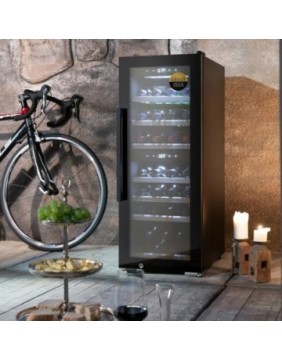 Caso | Smart Wine Cooler | WineExclusive 38 | Energy efficiency class G | Free standing | Bottles capacity 38 bottles | Cooling