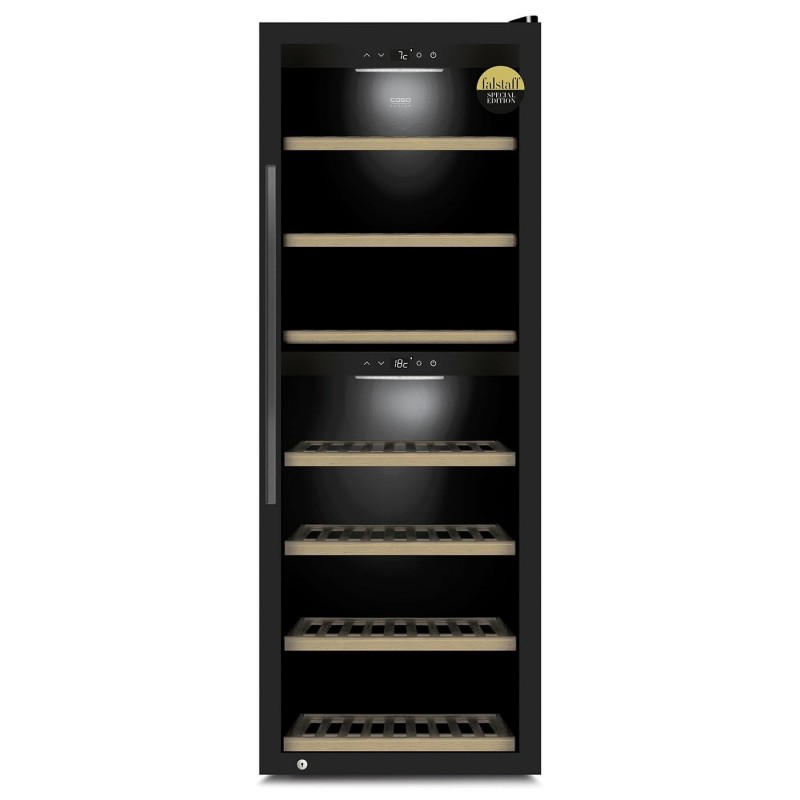 Caso | Smart Wine Cooler | WineExclusive 126 | Energy efficiency class G | Free standing | Bottles capacity 126 bottles | Cooli