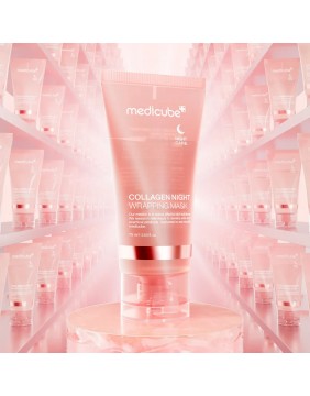 Medicube Collagen Night Wrapping Mask – Naktinė Kolageno Kaukė