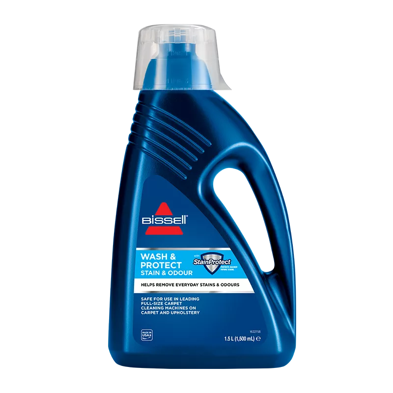 Bissell Wash and Protect Stain and Odour Formula kilimų ir kitų audinių valiklis, 1.5 l.