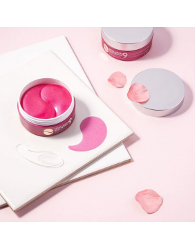 MEDI-PEEL Hyaluron Rose Peptide 9 Ampoule Eye Patch paakių pagalvėlės