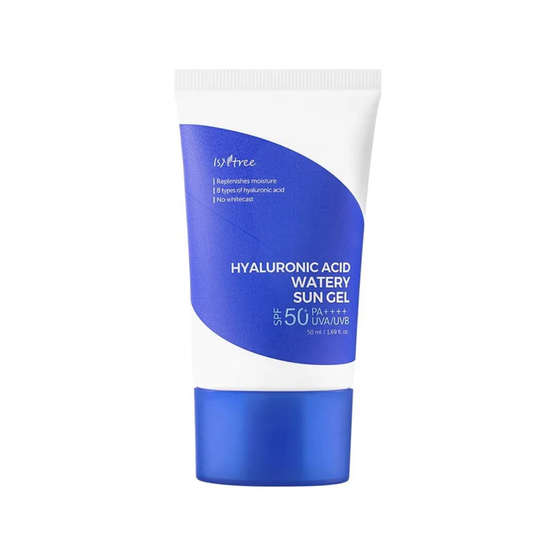 Isntree Hyaluronic Acid Watery Sun Gel SPF 50 apsauginis kremas nuo saulės