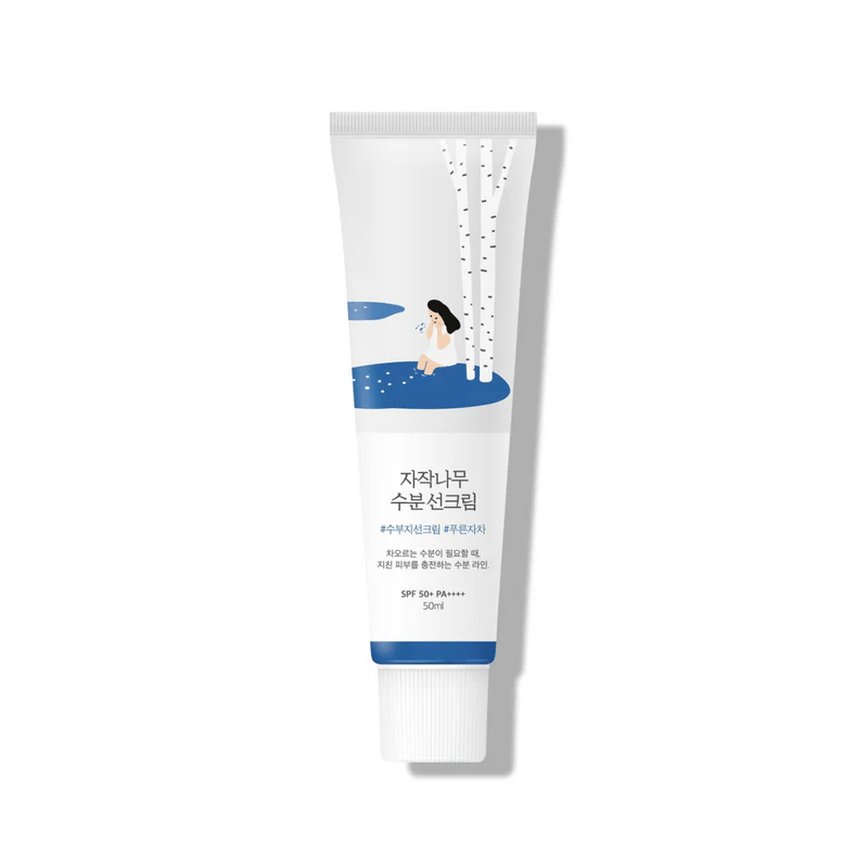 ROUND LAB Birch Juice Sunscreen SPF50 kremas nuo saulės