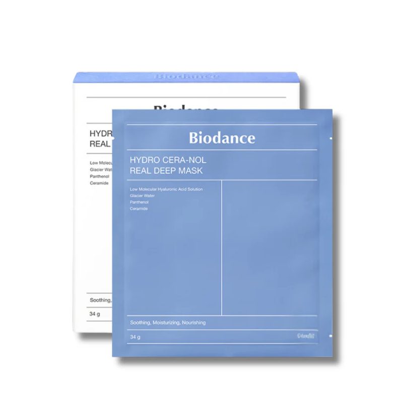 BIODANCE Hydro Cera-Nol Real Deep Mask - kaukė su keramidais