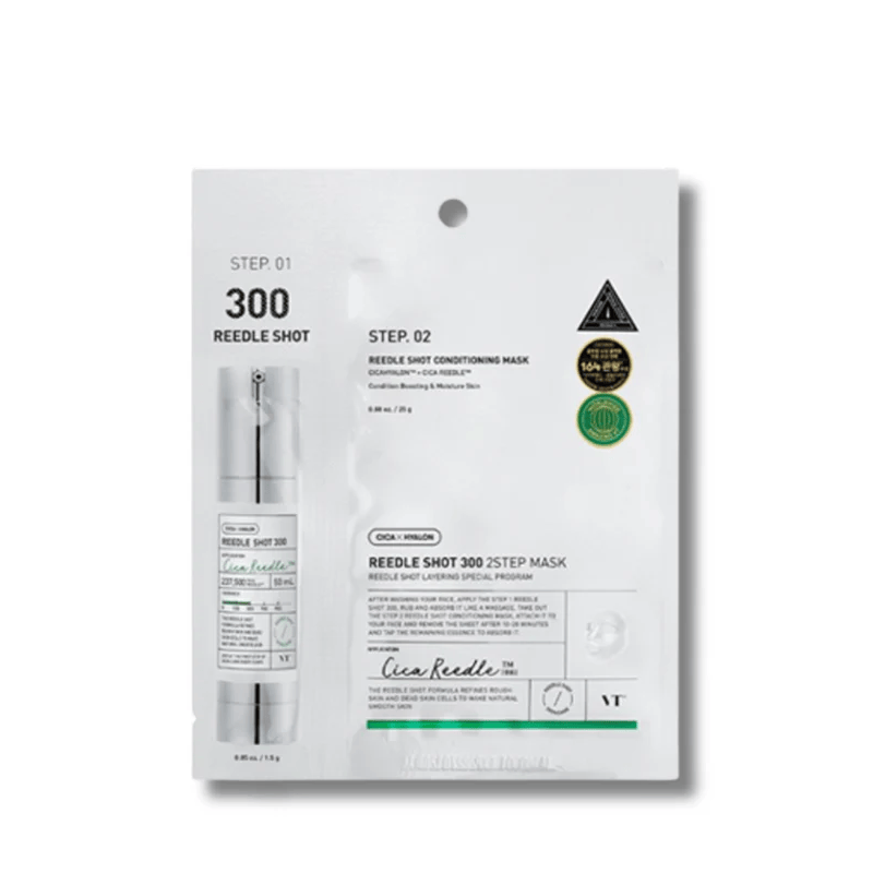 VT Cosmetics - Reedle Shot 300 2 Step Mask - bandomasis mini rinkinys