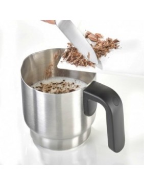 Caso Crema & Choco Milk frother, LED Display, 360 base station, Inox | Caso | Crema & Choco Milk frother | 01666 | 0,35 L | 500