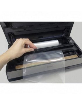 Caso | Bar Vacuum sealer | VR 690 advanced | Power 130 W | Temperature control | Black/Stainless steel