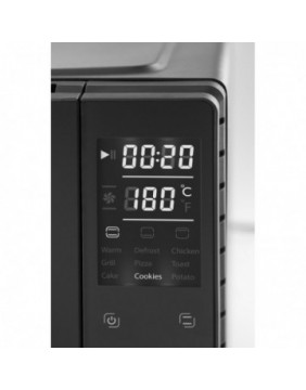 Caso | Electronic oven | TO26 | Convection | 26 L | Free standing | Black