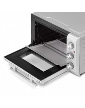 Caso | Compact oven | TO 20 SilverStyle | Easy Clean | Compact | 1500 W | Silver