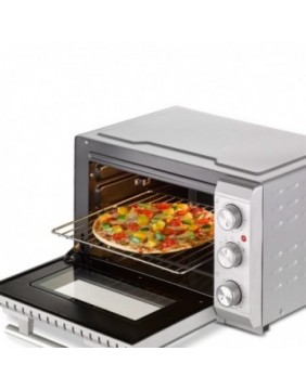 Caso | Compact oven | TO 20 SilverStyle | Easy Clean | Compact | 1500 W | Silver