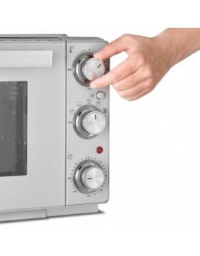 Caso | Compact oven | TO 26 SilverStyle | Easy Clean | Compact | 1500 W | Silver