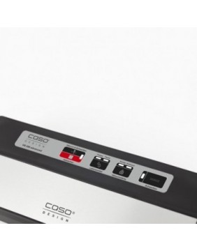 Caso | Bar Vacuum sealer | VR 390 advanced | Power 110 W | Temperature control | Black/Stainless steel