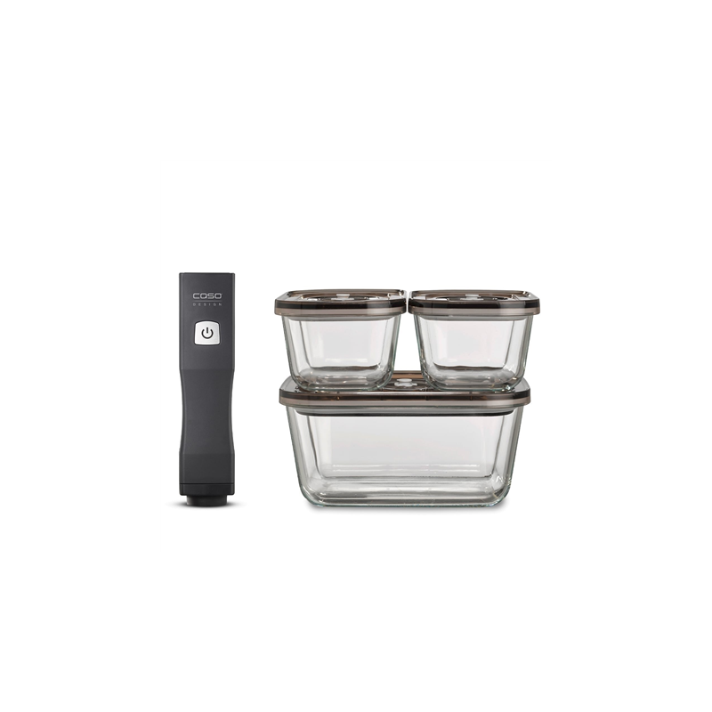 Caso | Vacu OneTouch Vacuum sealer Eco-Set | Black