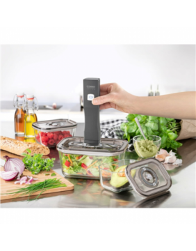 Caso | Vacu OneTouch Vacuum sealer Eco-Set | Black