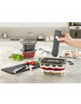 Caso | Vacu OneTouch Vacuum sealer Eco-Set | Black