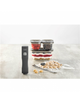 Caso | Vacu OneTouch Vacuum sealer Eco-Set | Black