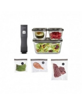 Caso | Vacu OneTouch Vacuum sealer Eco-Set | Black