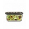 Caso | Glass Vacuum Container with Plastic Lid | VacuBoxx Eco L | Transparent