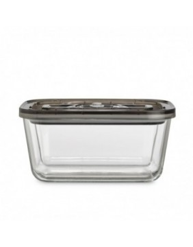Caso | Glass Vacuum Container with Plastic Lid | VacuBoxx Eco L | Transparent