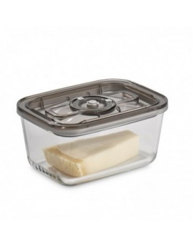 Caso | Glass Vacuum Container with Plastic Lid | VacuBoxx Eco L | Transparent