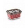 Caso Glass Vacuum Container with Plastic Lid | VacuBoxx Eco M | Transparent