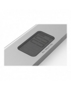 Caso | Body Energy Ecostyle personal scale | 3416 | Maximum weight (capacity) 180 kg | Accuracy 100 g | White/Grey