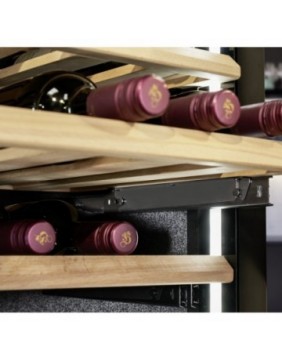 Caso | Wine Cooler | WineDeluxe WD 41 | Energy efficiency class F | Built-in | Bottles capacity 41 | Black