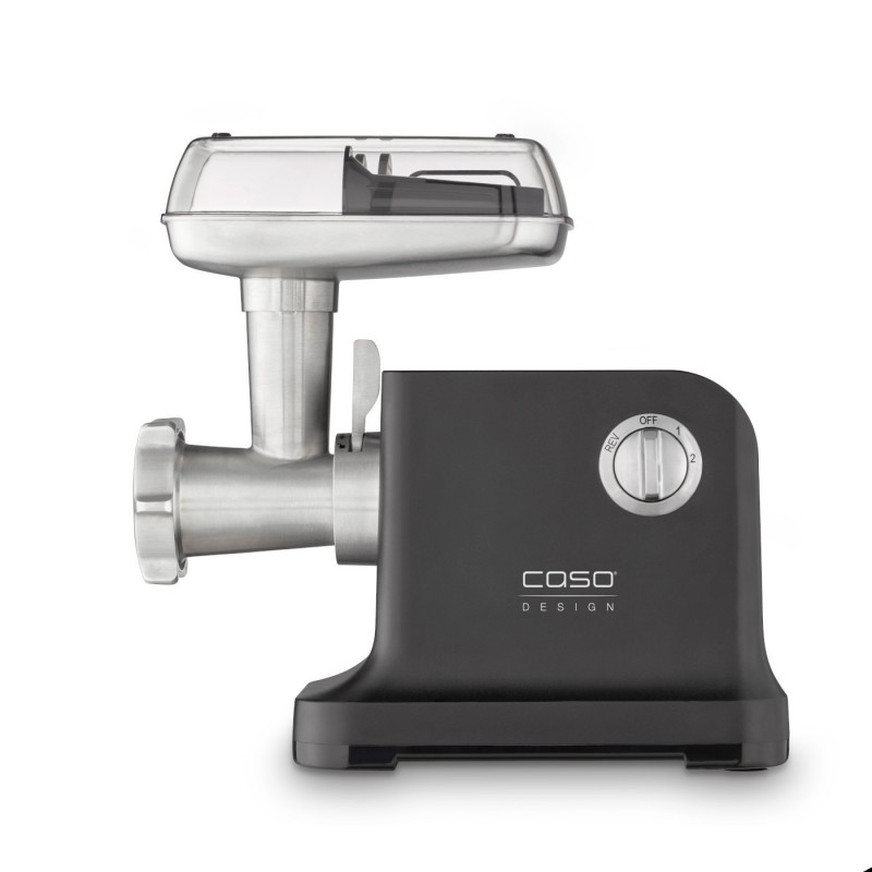 Caso | Meat Grinder | FW 2000 | Black | 2000 W | Number of speeds 2 | Throughput (kg/min) 2.5 | 3 perforated discs, Shortbread 