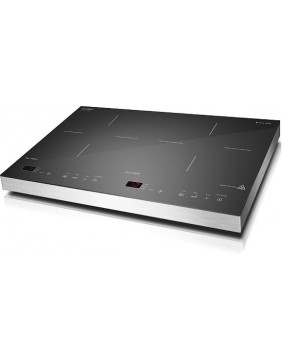 Caso | Free standing table hob | S-Line 3500 | Number of burners/cooking zones 2 | Sensor-Touch | Black | Induction