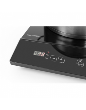 Caso | Free standing table hob | 02230 | Number of burners/cooking zones 1 | Sensor touch control | Black | Induction