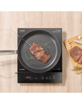 Caso | Table hob | TC 2400 ThermoControl | Number of burners/cooking zones 1 | Sensor touch | Black | Induction