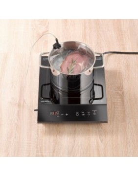 Caso | Table hob | TC 2400 ThermoControl | Number of burners/cooking zones 1 | Sensor touch | Black | Induction