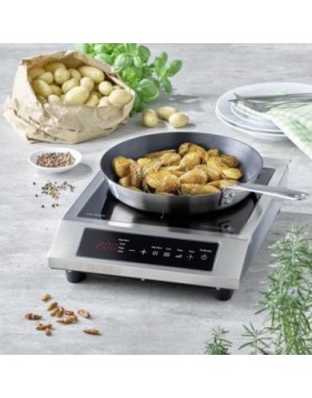 Caso | Mobile Hob | ProChef 3500 | Number of burners/cooking zones 1 | Touch | Stainless Steel/Black