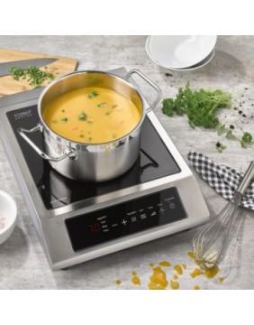 Caso | Mobile Hob | ProChef 3500 | Number of burners/cooking zones 1 | Touch | Stainless Steel/Black